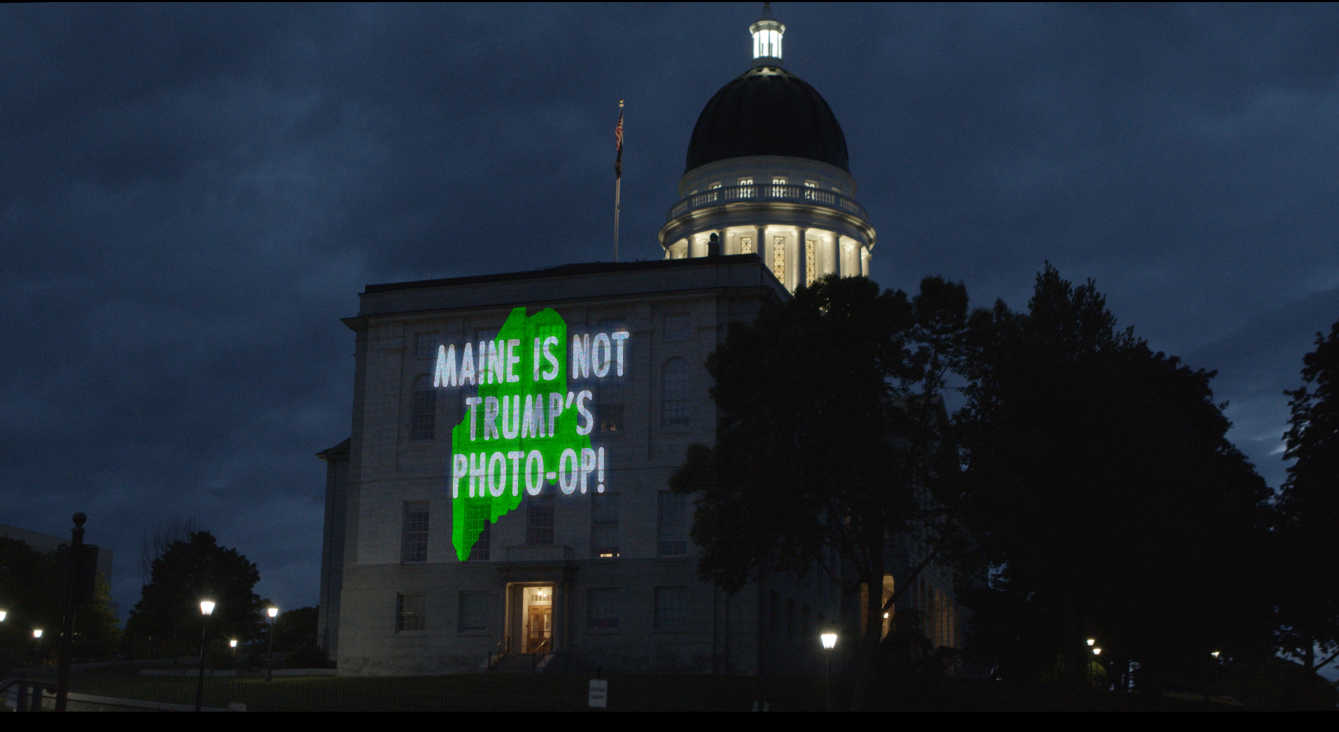 not Trump's photo-op