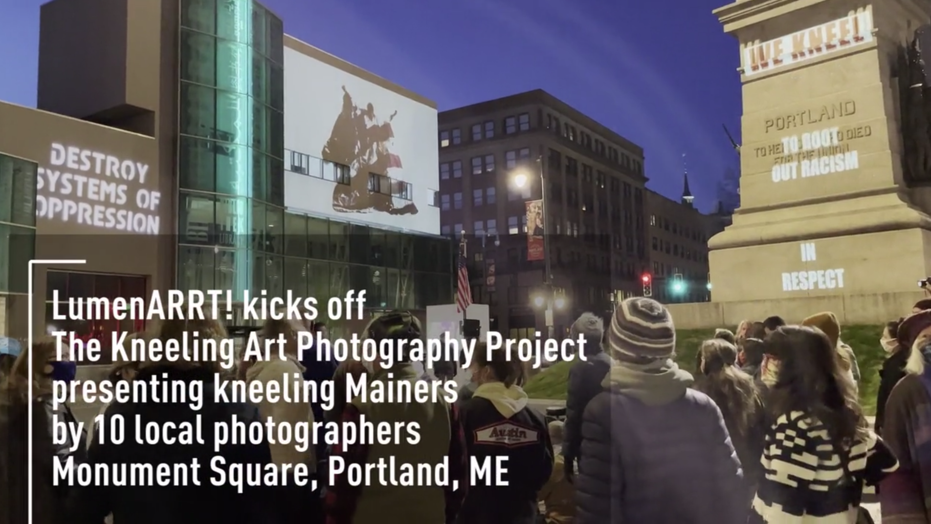 Kneeling Project screen shot wide